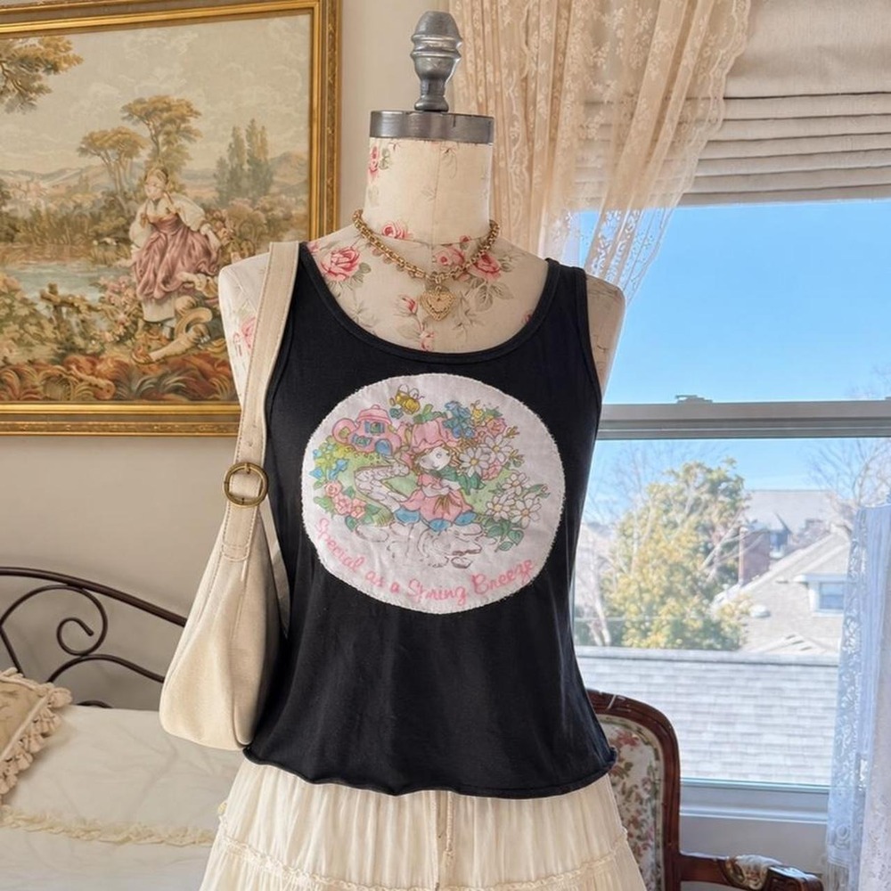 cottagecore tank top adorable "special as a spring breeze"